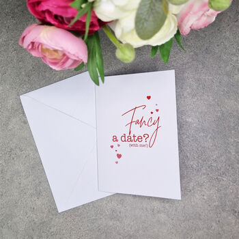Personalised Valentines Card And Date Card, 2 of 6