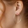 Rose Gold Plated And Sterling Silver Two Tone Ear Jackets, thumbnail 1 of 5