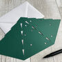 Luxury 3D Christmas Tree Card Pack, thumbnail 4 of 5