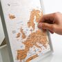 Mini Travel Gift Set Europe Map With Push In Pins And Scrapbook, thumbnail 2 of 8