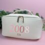 Personalised 18th Birthday Open Flat Washbag, thumbnail 1 of 8