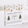 Personalised Merry Christmas Acrylic Plaque Gift, thumbnail 1 of 4