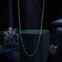 Sterling Silver Minimalist Bead Motif Necklace, thumbnail 1 of 12