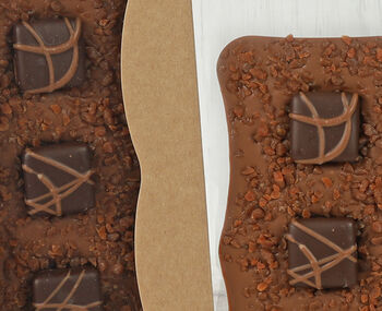 Salted Caramel Crunch Chocolate Slab, 2 of 2
