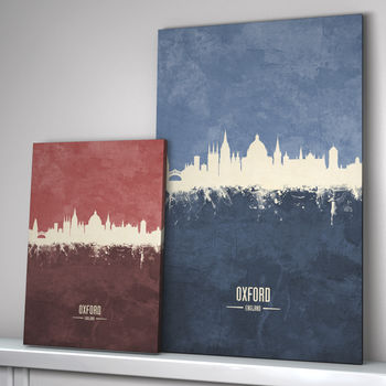 Oxford Skyline Print And Box Canvas, 2 of 6