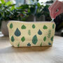 Cotton Leaf Makeup And Cosmetic Bag, thumbnail 1 of 6