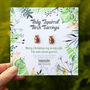 Christmas Personalised Wildlife Tiny Stud Earrings, thumbnail 7 of 10