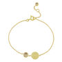 Bali Personalised Solid Gold And Birthstone Bracelet, thumbnail 11 of 12
