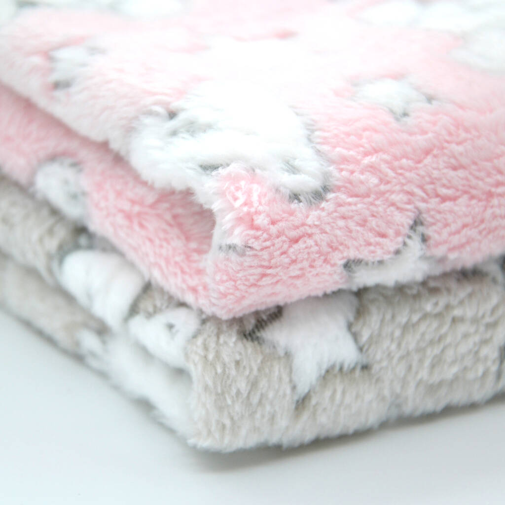 Personalised Mink Fleece Baby Blanket By 1st Birthday Gifts ...