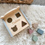 Personalised Wooden Teddy Sorterbox Puzzle, thumbnail 1 of 5