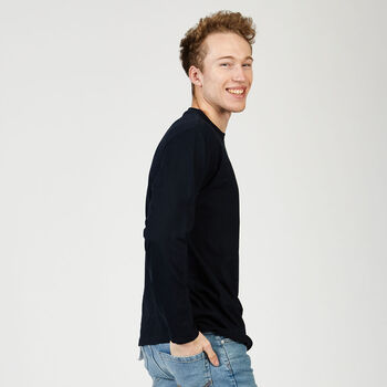 Peloton Cycling Navy Long Sleeve Top, 4 of 7