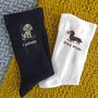 Personalised Custom Dog Socks Gift For Him And Her, thumbnail 1 of 8