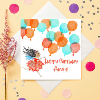 Colourful Character Birthday Card, 6 of 9
