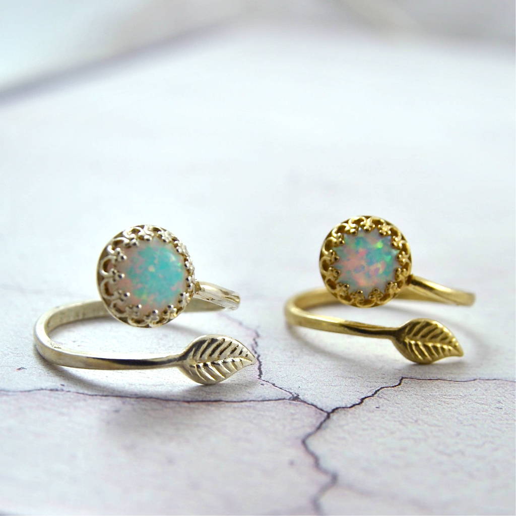 Opal on sale wrap ring