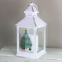 Personalised Have A Magical Christmas White Lantern, thumbnail 3 of 4
