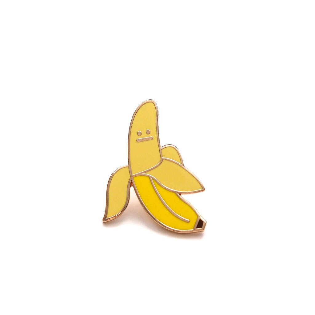 Banana Enamel Pin, 1 of 5