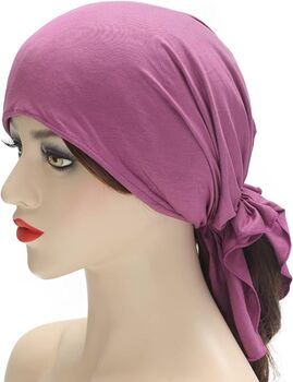 Chemo Headwear Headscarf Pre Tied Hat, 11 of 12