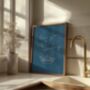I Love You In The Morning Bedroom Wall Art Print Valentines Day Gift, thumbnail 4 of 9