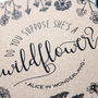 Alice In Wonderland 'Wildflower' Notebook, thumbnail 4 of 5