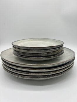 Flax Stoneware Dinner Plate, 4 of 4