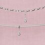 Sterling Silver Teardrop Charm, thumbnail 1 of 7