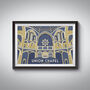 Union Chapel London Travel Poster Art Print, thumbnail 1 of 6