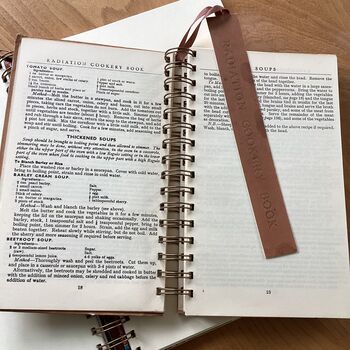 'Radiation Cookery' Upcycled Notebook, 3 of 5