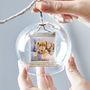 Personalised Photo Dome Glass Bauble, thumbnail 4 of 7