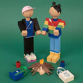 Personalised Wooden People Factory Model, 4 of 9