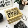 Personalised Wooden Filigree Trinket Box, thumbnail 7 of 11