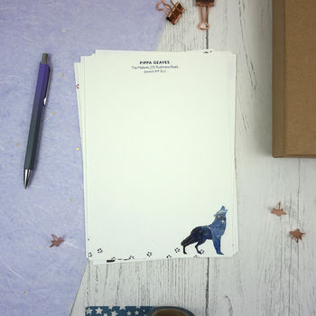 Personalised Cosmic Forest Writing Paper, 6 of 11