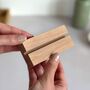 2026 Desk Calendar With Refillable Cards With Wood Stand, thumbnail 8 of 10