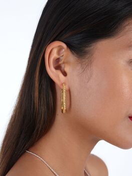 Large Hula Hoop Earrings, 9 of 12