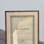 Natalini Cream With Diagonal Border Trim Photo Frame, thumbnail 2 of 4