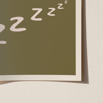 Zzz Goodnight Print, 9 of 12