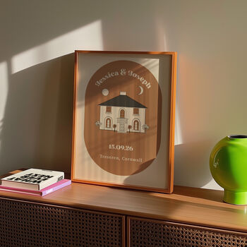 Wedding Venue Personalised Print, 3 of 12