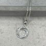 925 Sterling Silver Hope Halo Jewellery Set, thumbnail 6 of 11