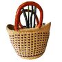 Handwoven Market Basket, thumbnail 6 of 8