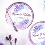 Personalised Floral Design Edible Drink Toppers, thumbnail 1 of 4