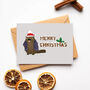 'Merry Christmas' Beaver Christmas Cards, thumbnail 5 of 9