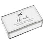 Personalised Bow Mirrored Jewellery Box, thumbnail 4 of 5