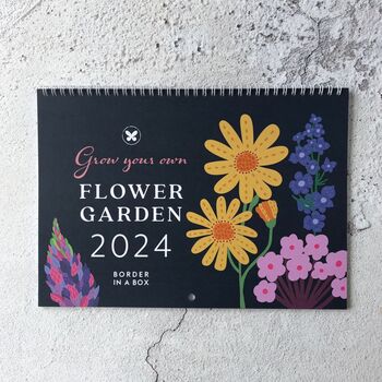 Grow Your Own Flower Garden Wall Calendar 2024, 2 of 10