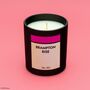 Monopoly Personalised Pink Property Card Candle, thumbnail 3 of 4