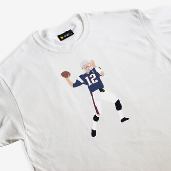 Tom Brady New England Patriots T Shirt, 4 of 4