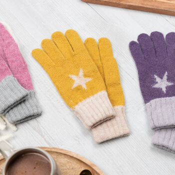 Star Knitted Gloves, 3 of 7