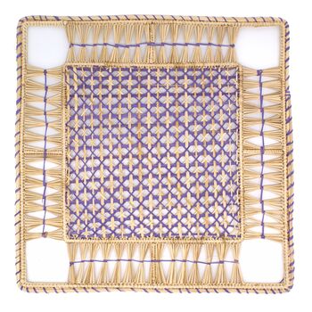 Lavender Square Placemats Set Of Four, 2 of 6