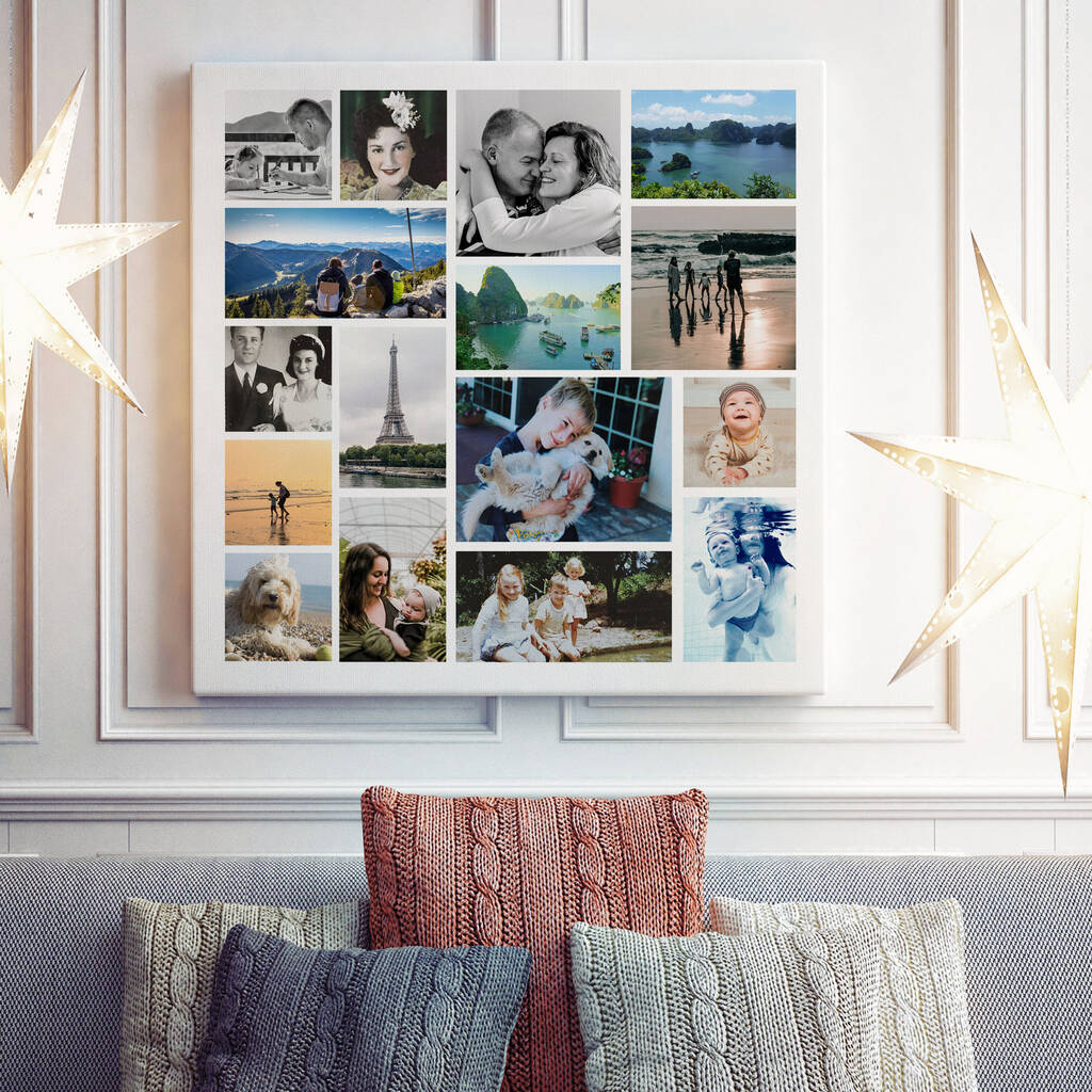Personalised Photo Memories Collage By Cherry Pete