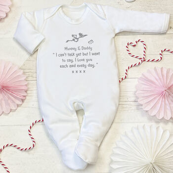 'Mum To Be' Sleepsuit A Perfect Baby Shower Gift, 11 of 12