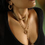 18 K Gold Gemstone Rosary, thumbnail 2 of 7
