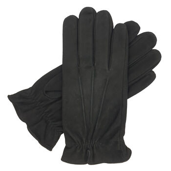 Sandford. Men's Warm Lined Suede Gloves, 3 of 11